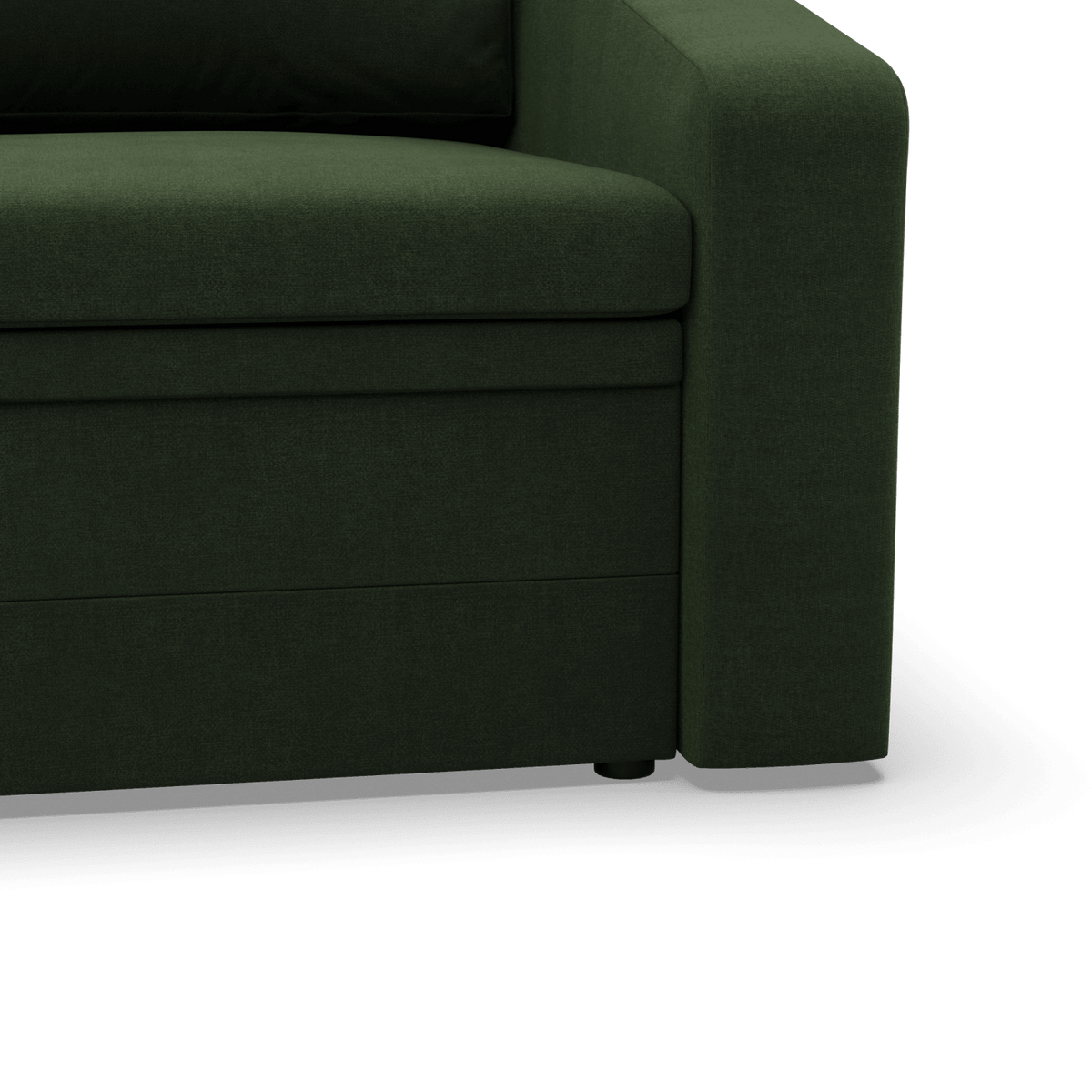Išskleidžiamas fotelis ORBIT 90 – MALMO NEW 037 – audinio ir konstrukcijos detalės #spalva_malmo new 037