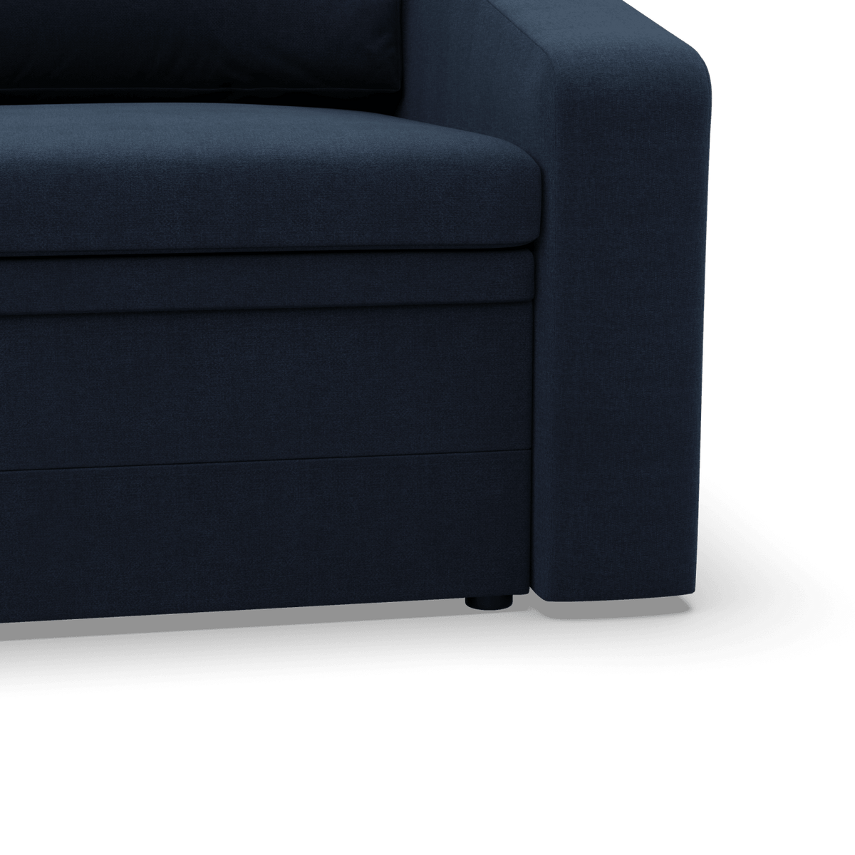 Išskleidžiamas fotelis ORBIT 90 – MALMO NEW 079 – audinio ir konstrukcijos detalės #spalva_malmo new 079