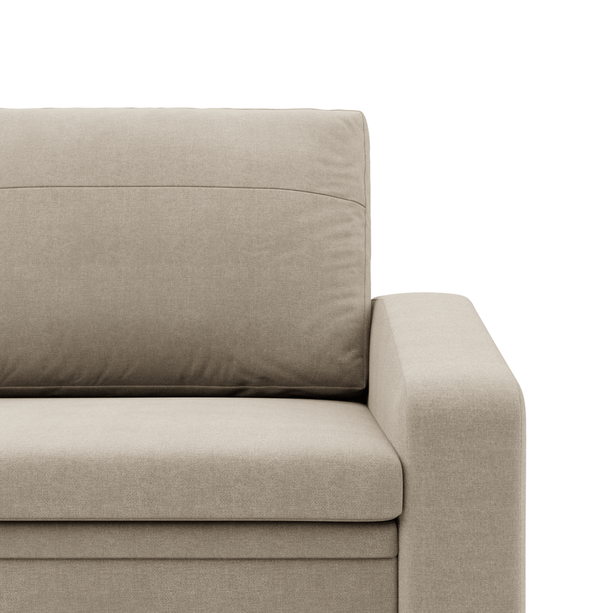 Išskleidžiamas fotelis ORBIT 90 – MALMO NEW 08 – audinio ir konstrukcijos detalės #spalva_malmo new 08