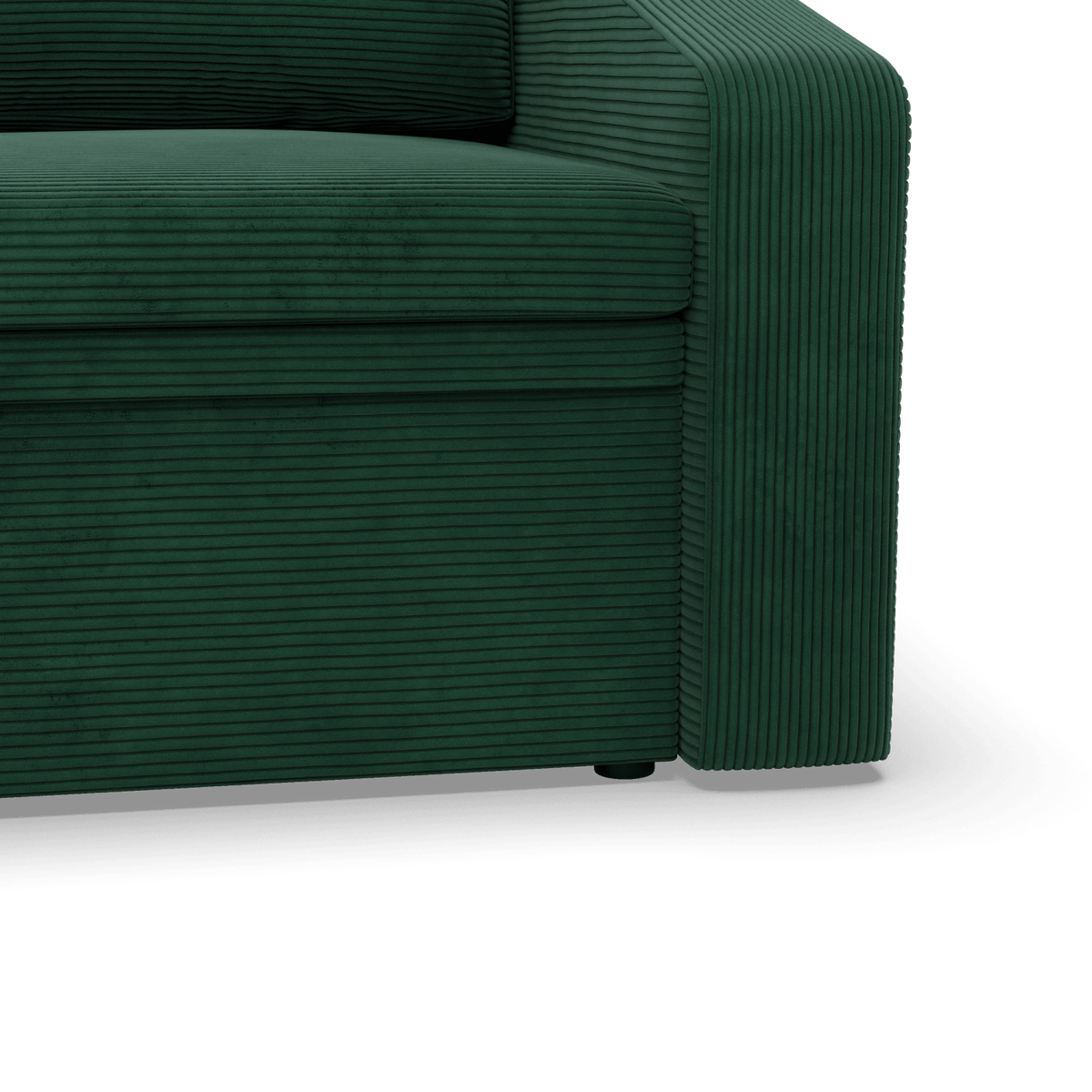 Išskleidžiamas fotelis ORBIT 90 – POSO 014 – audinio ir konstrukcijos detalės #spalva_poso 014