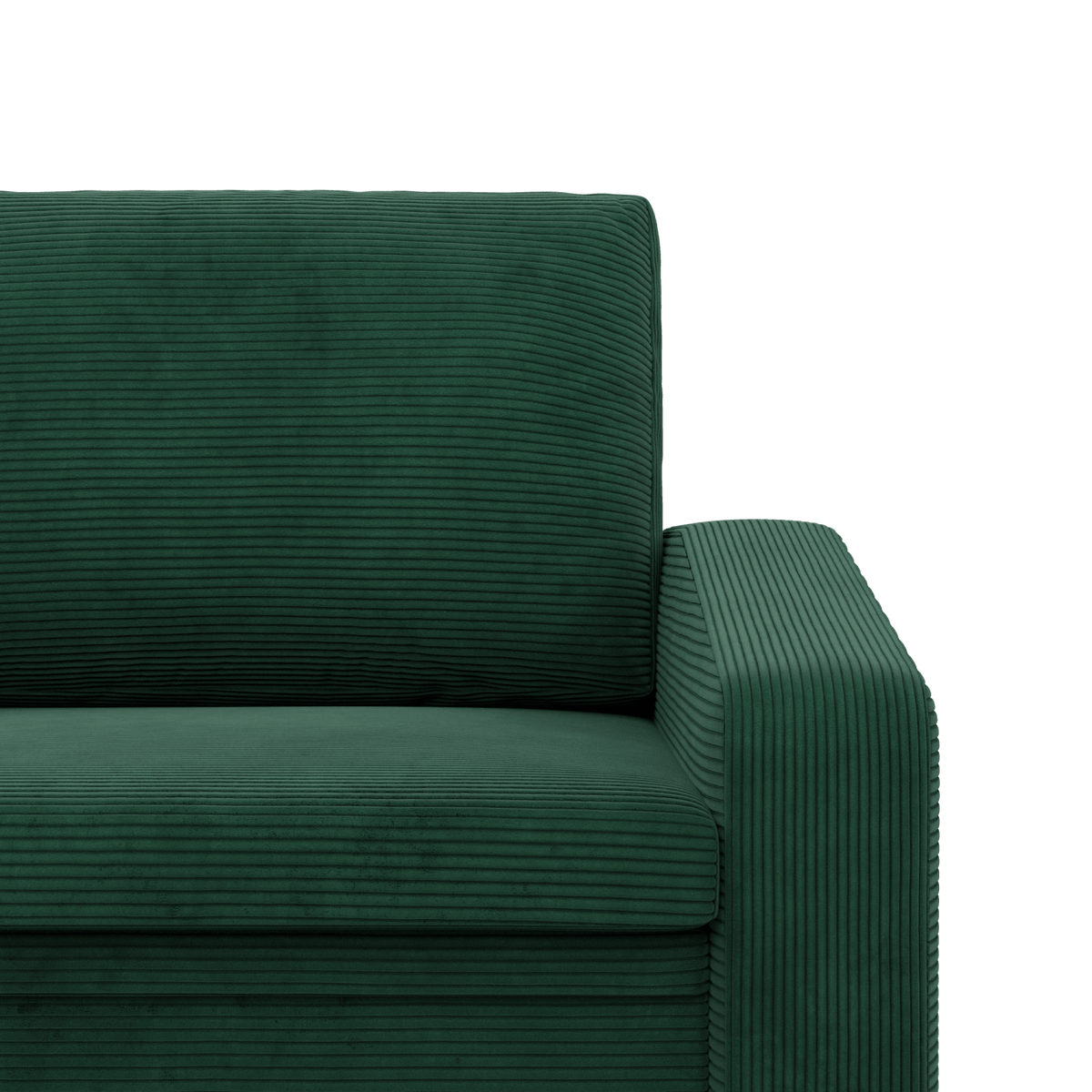 Išskleidžiamas fotelis ORBIT 90 – POSO 014 – audinio ir konstrukcijos detalės #spalva_poso 014