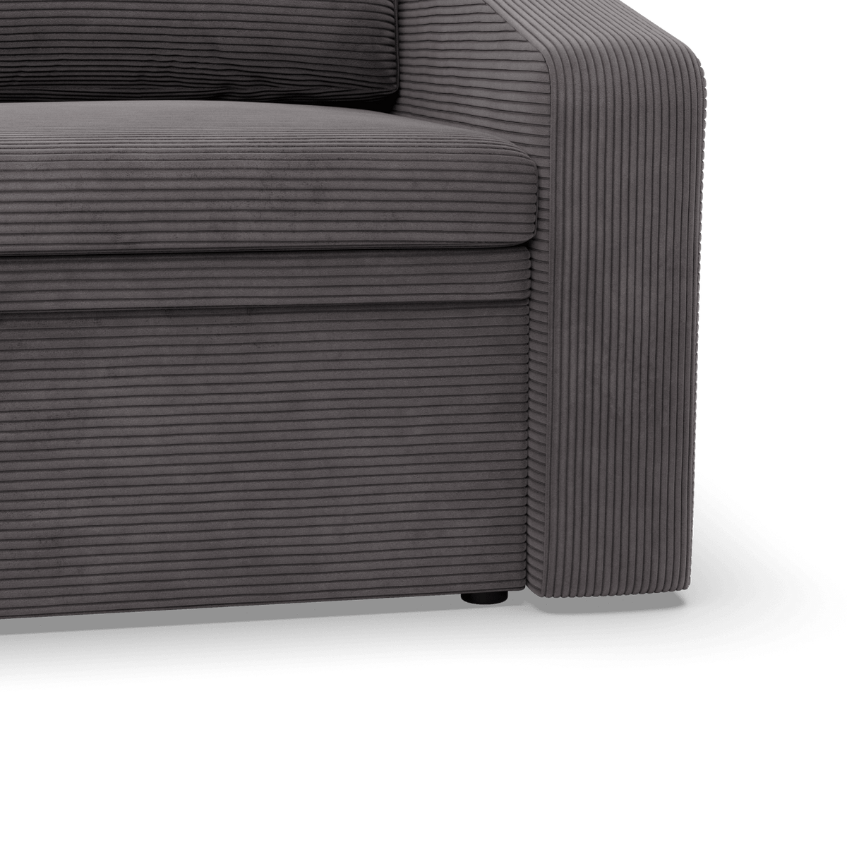 Išskleidžiamas fotelis ORBIT 90 – POSO 022 – audinio ir konstrukcijos detalės #spalva_poso 022
