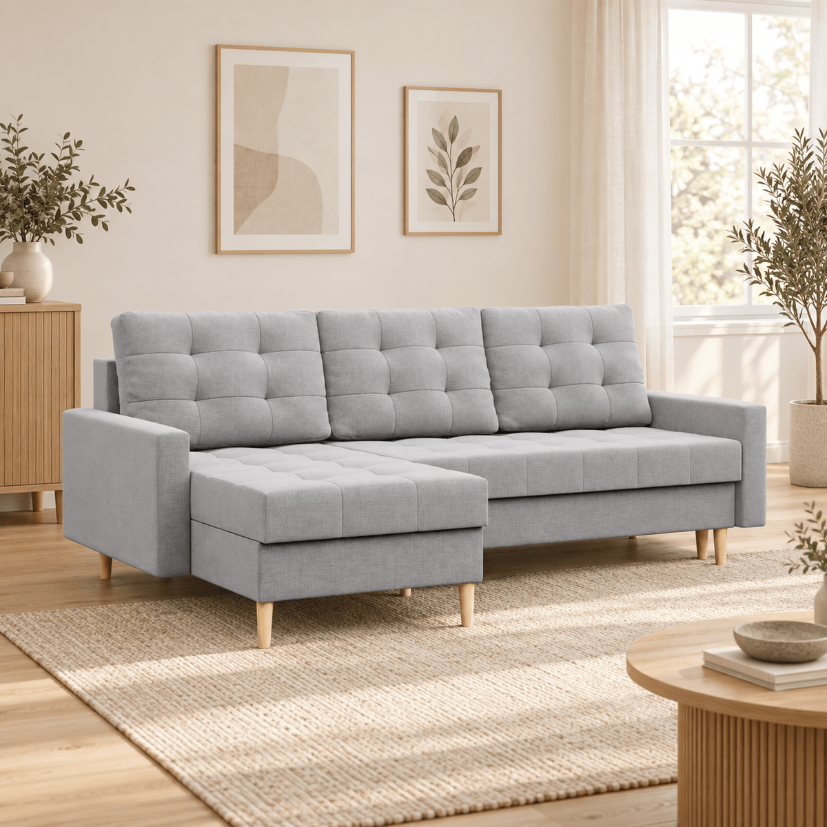 Minkštas kampas ELMA LL – LUX 32 – interjere #spalva_lux 32