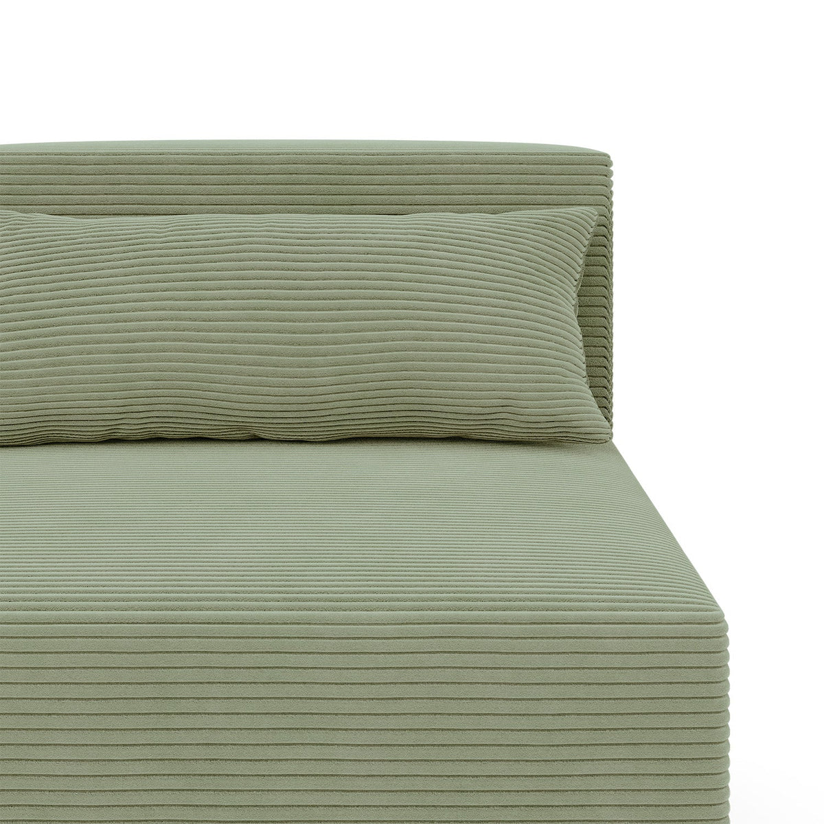 Modulinis fotelis NOVA – POSO 047 – audinio ir konstrukcijos detalės #spalva_poso 047