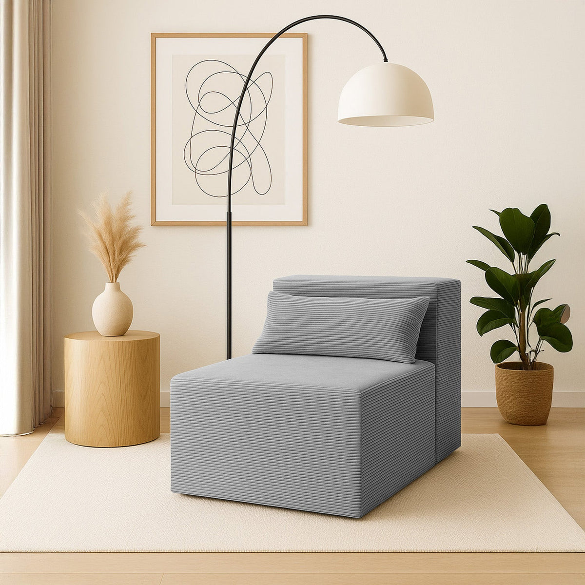 Modulinis fotelis NOVA – POSO 055 – interjere #spalva_poso 055